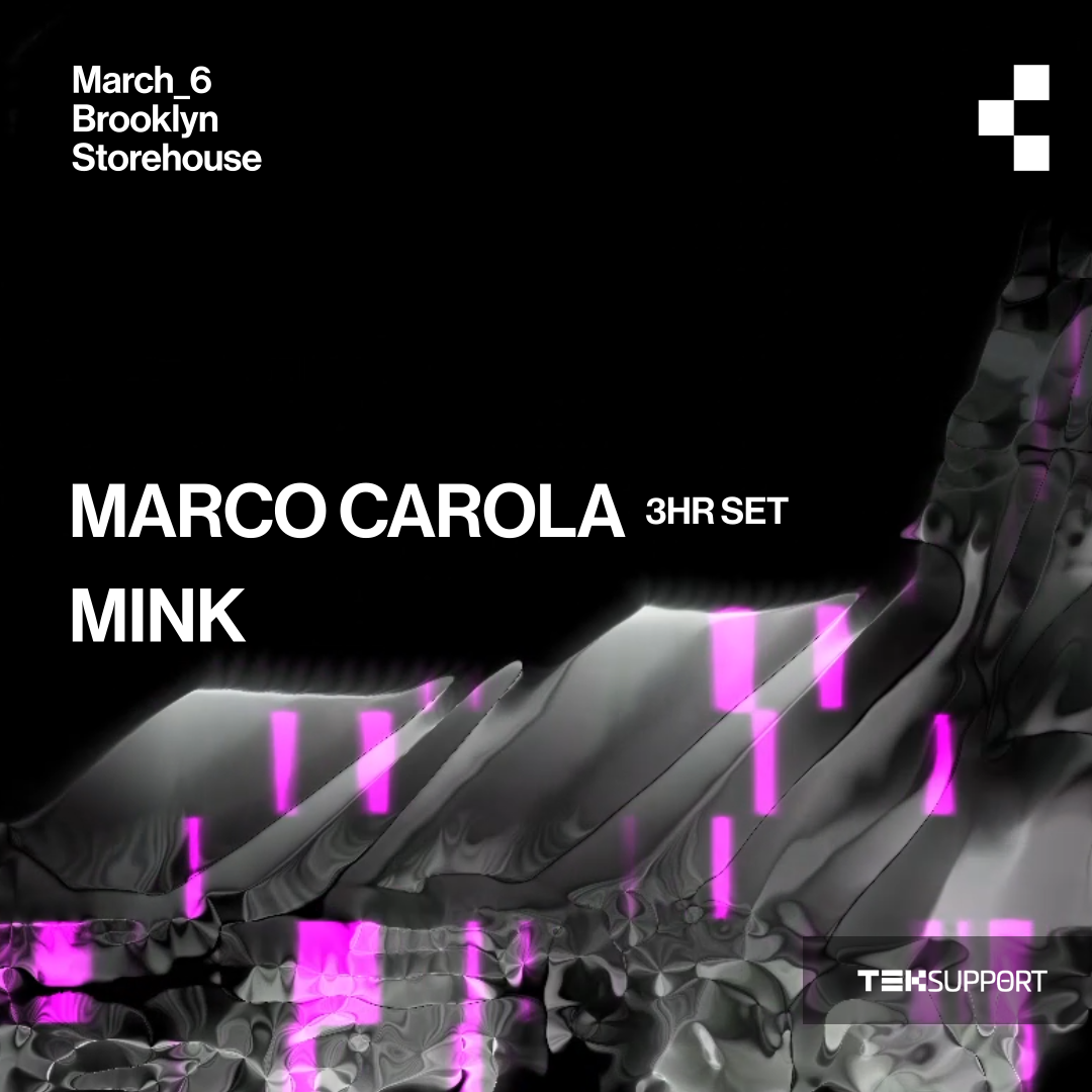 Teksupport: Marco Carola